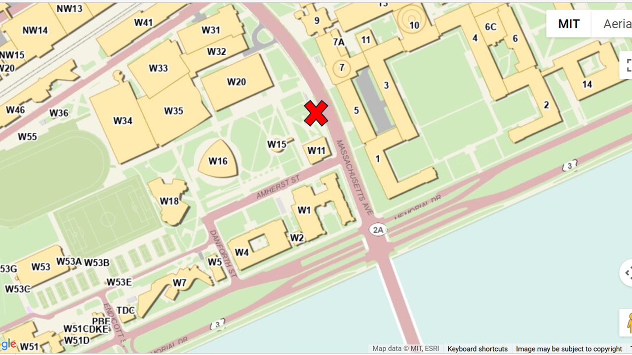 MIT Campus Pick-up Location